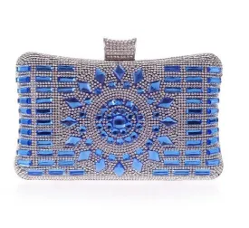 High Quality Glass Diamond Elegant Clutch