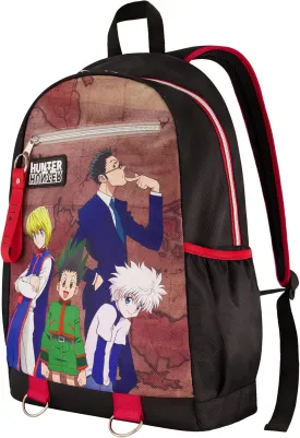 Hunter x Hunter 13 Inch Sleeve Laptop Backpack, Padded Computer Bag for Commute or Travel, Multi, One Size
