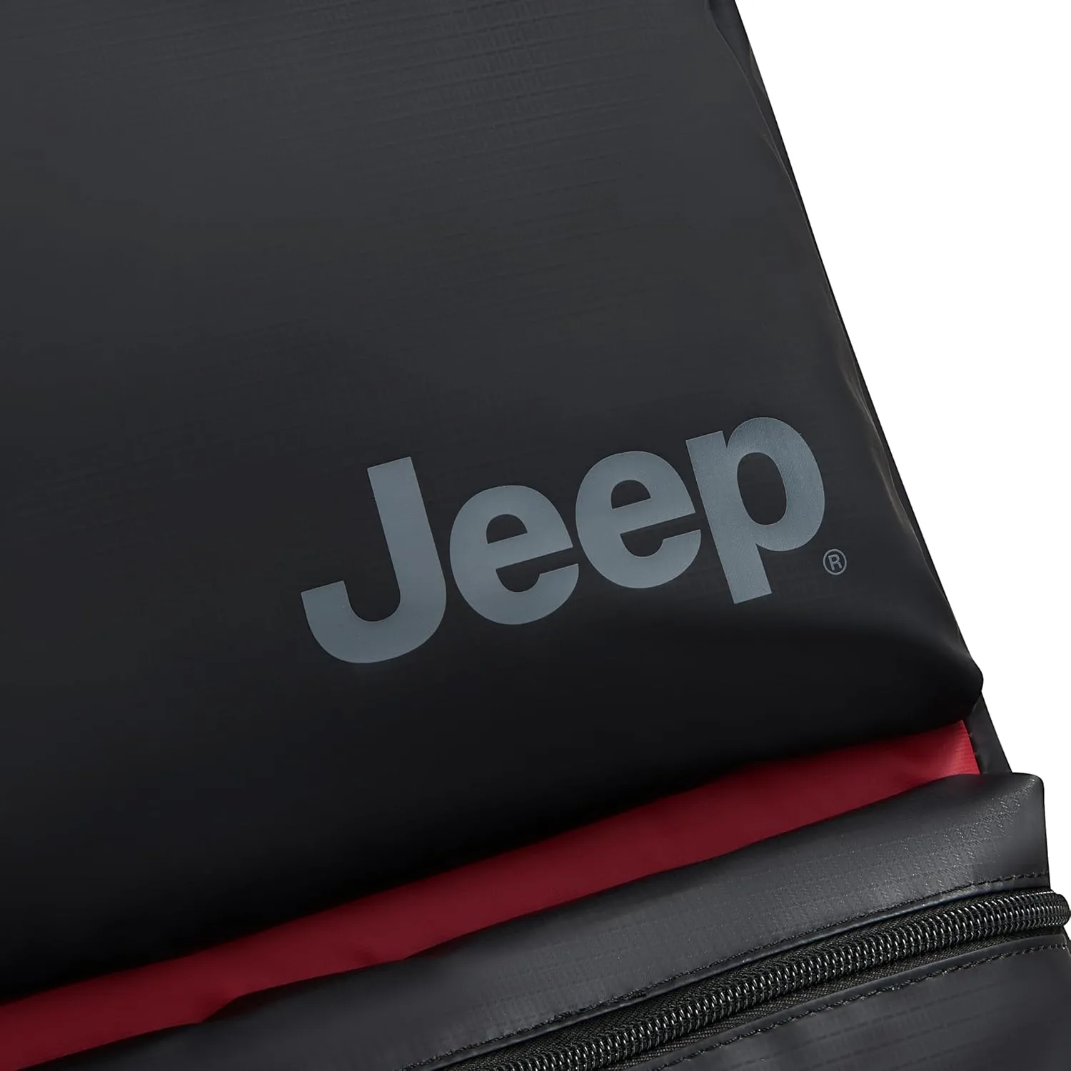Jeep JS006B Two Wheel Rolling Travel Duffle Bag, Tomato, 27 Inch