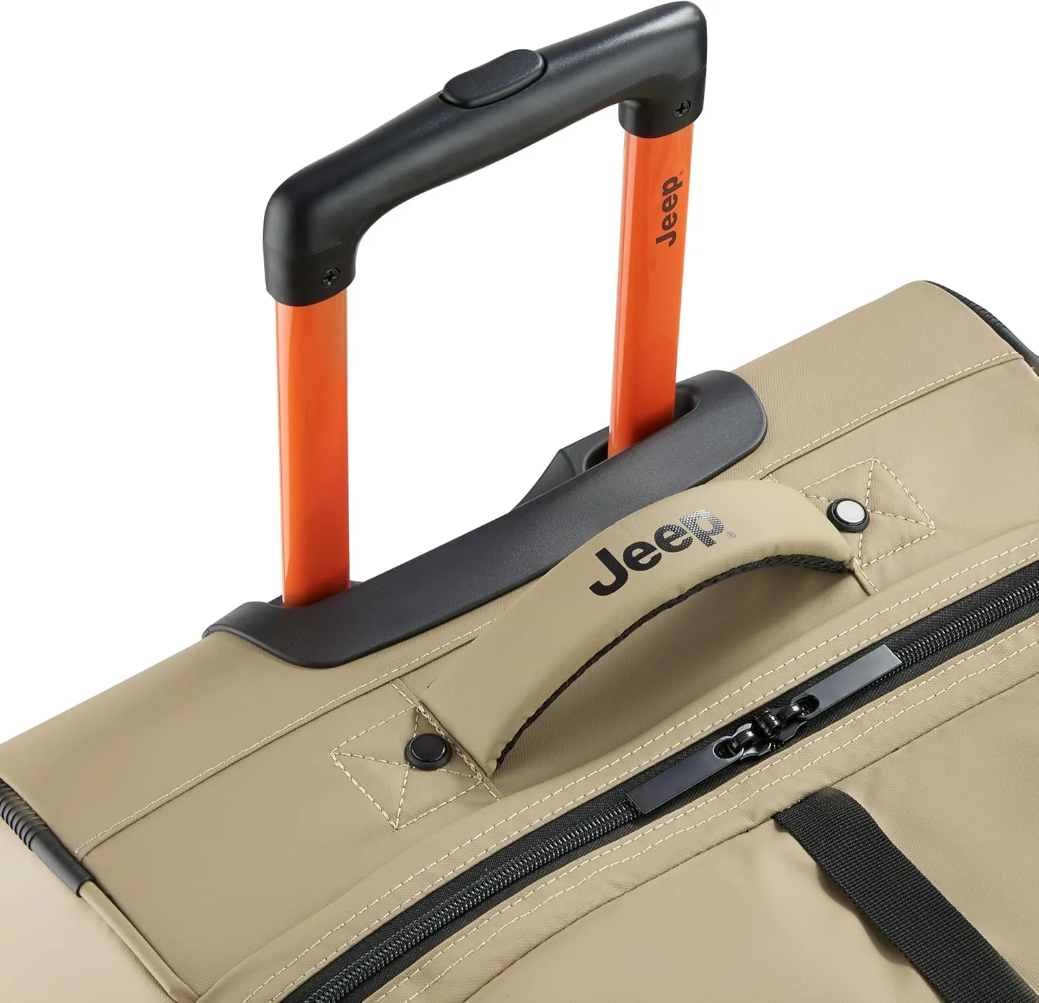 Jeep JS006B Two Wheel Rolling Travel Duffle Bag