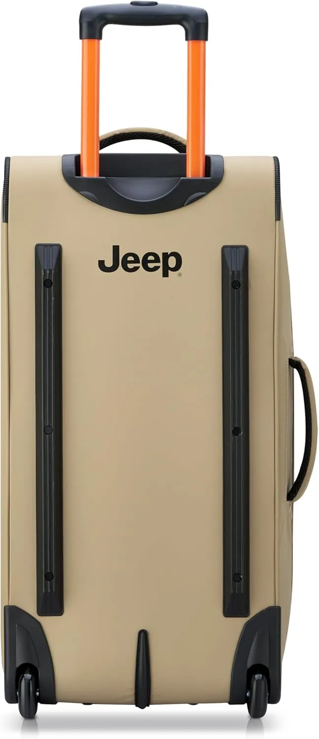 Jeep JS006B Two Wheel Rolling Travel Duffle Bag
