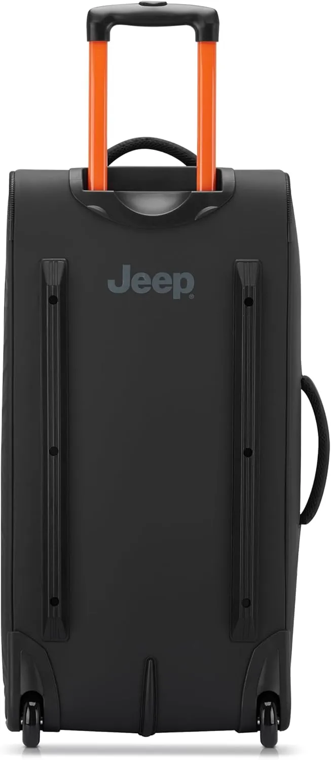 Jeep JS006B Two Wheel Rolling Travel Duffle Bag
