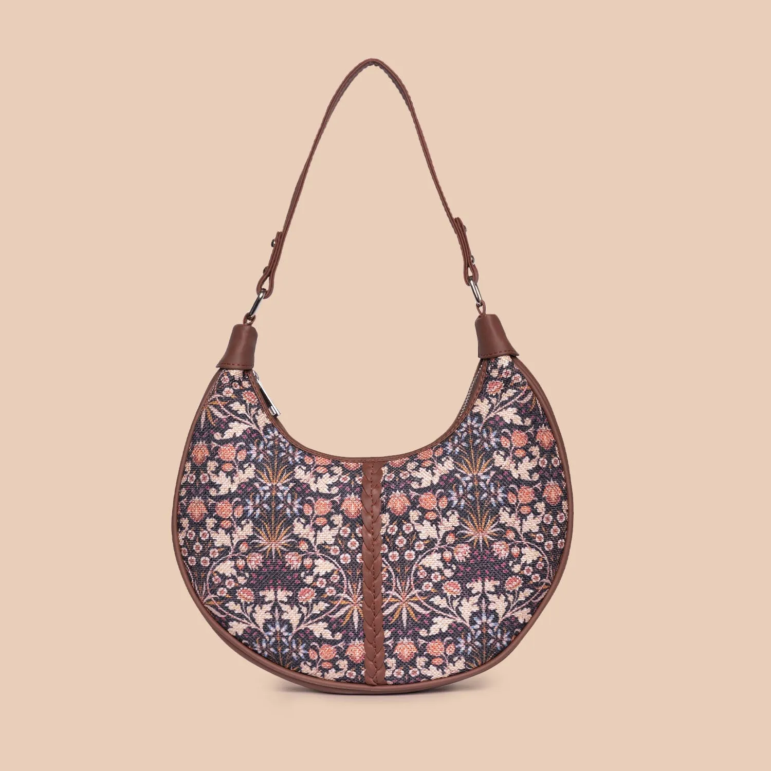 Kashmir Blooms Hobo Bag