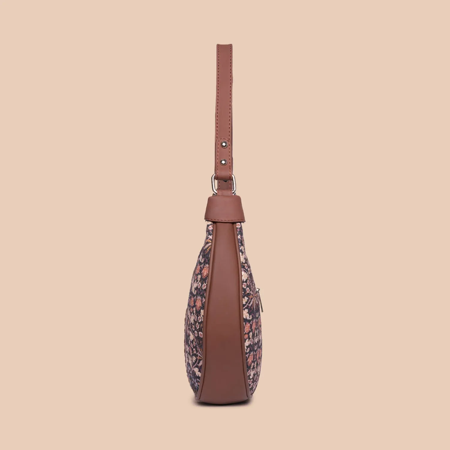 Kashmir Blooms Hobo Bag