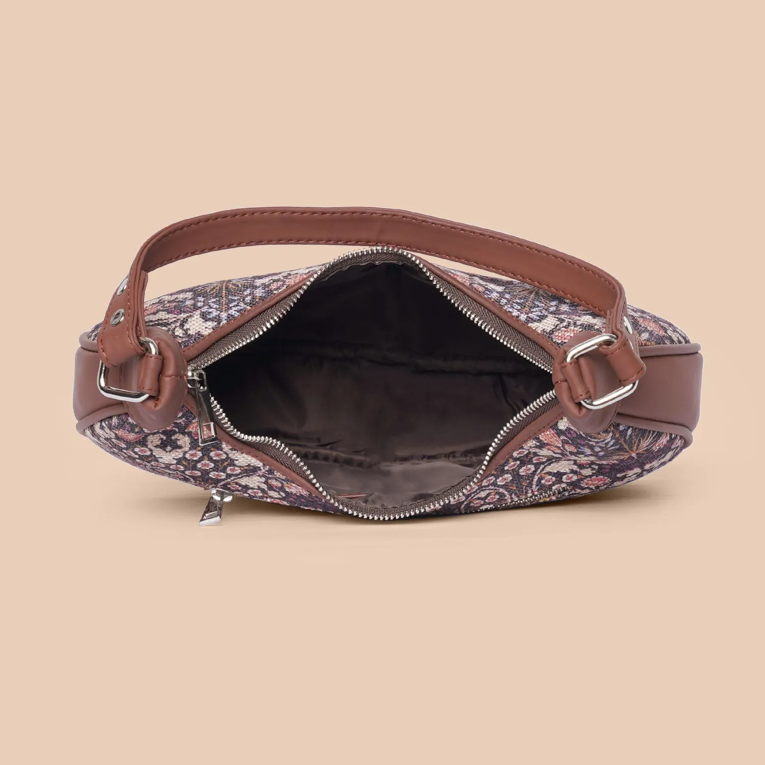 Kashmir Blooms Hobo Bag