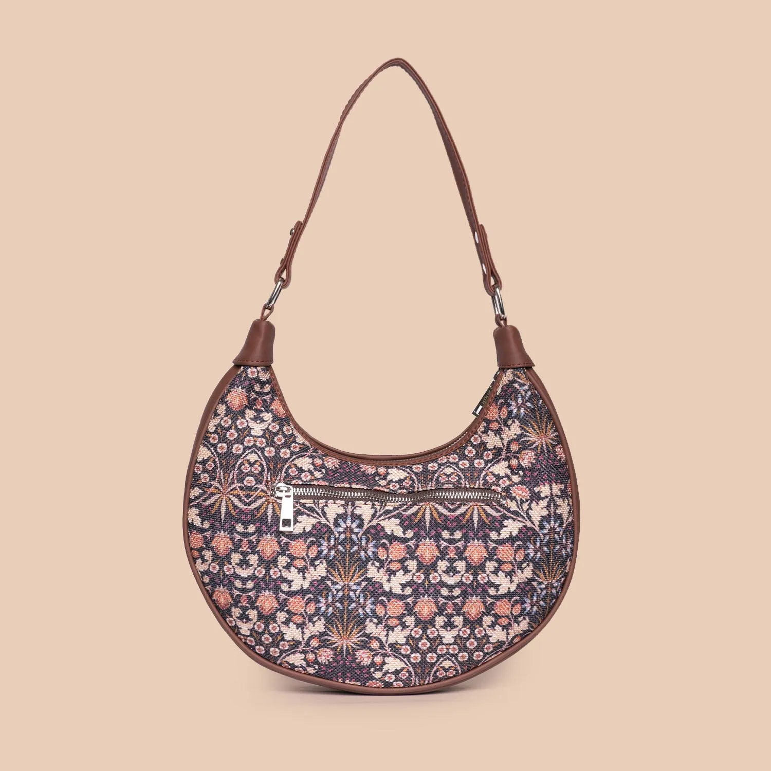 Kashmir Blooms Hobo Bag