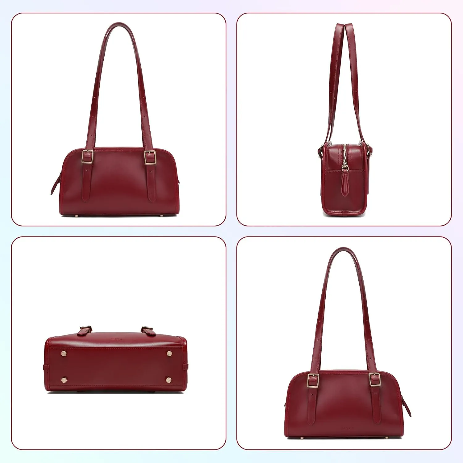 Keyli Double Zip Shoulder Bag fashion handbags purses