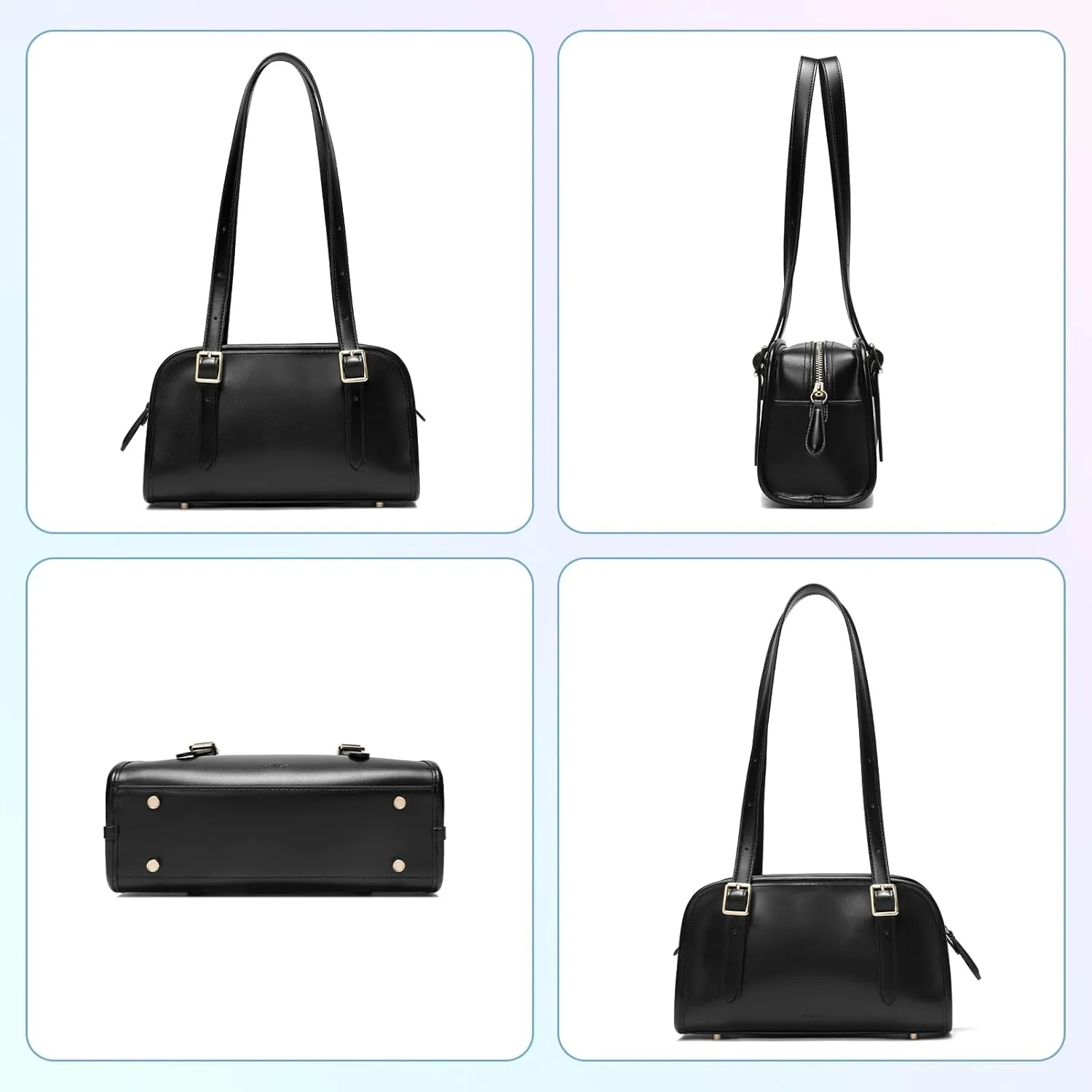Keyli Double Zip Shoulder Bag fashion handbags purses