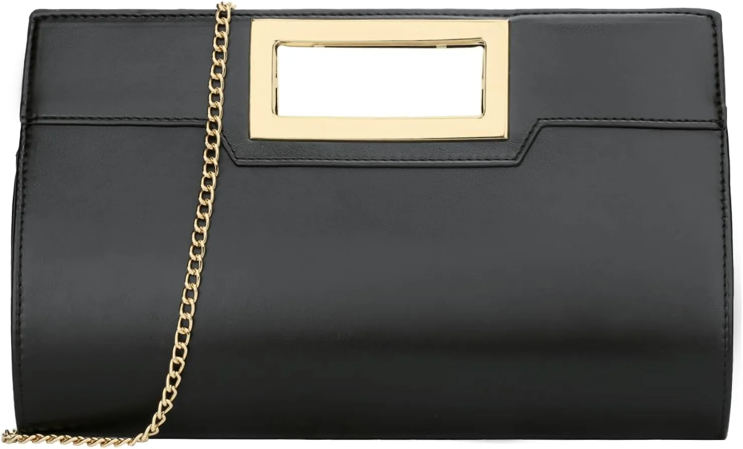 KKXIU Women Clutch Purse Elegant Pleated Evening Bag for Wedding Prom Bridal with Chain Strap