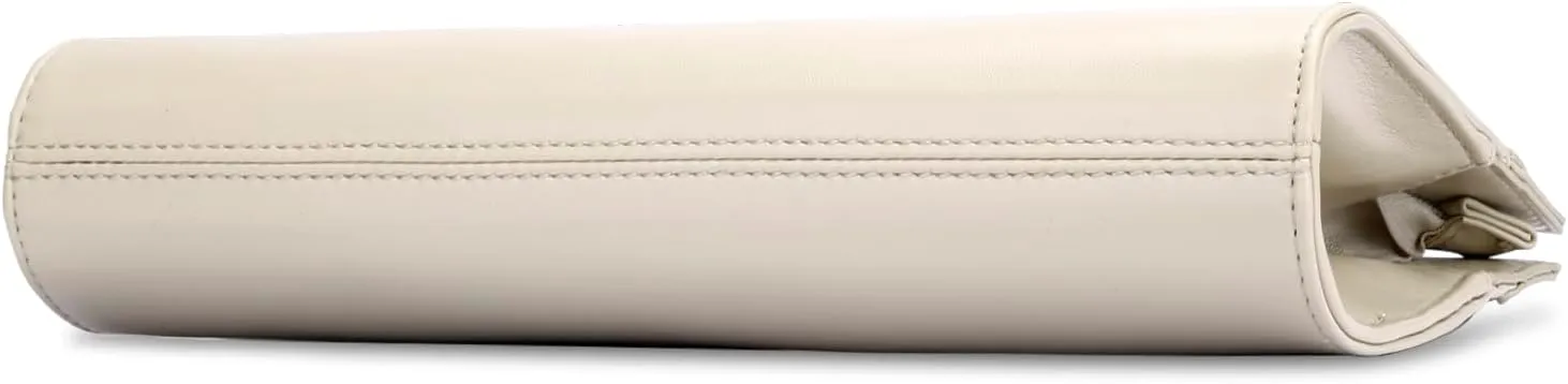 KKXIU Women Clutch Purse Elegant Pleated Evening Bag for Wedding Prom Bridal with Chain Strap