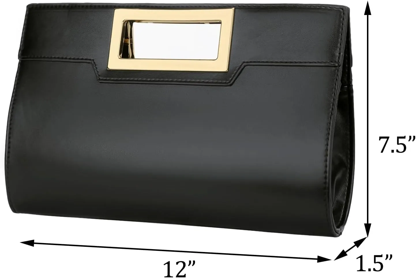 KKXIU Women Clutch Purse Elegant Pleated Evening Bag for Wedding Prom Bridal with Chain Strap