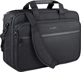 KROSER Laptop Bag Premium Laptop Briefcase Fits Up to 17.3 Inch Laptop Expandable Water-Repellent Shoulder Messenger Bag Computer Bag