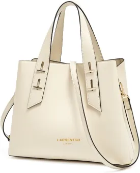 LAORENTOU Women Crossbody Handbags Cow Leather Satchel Handbags for Women Top-handle Shoulder Tote Purses