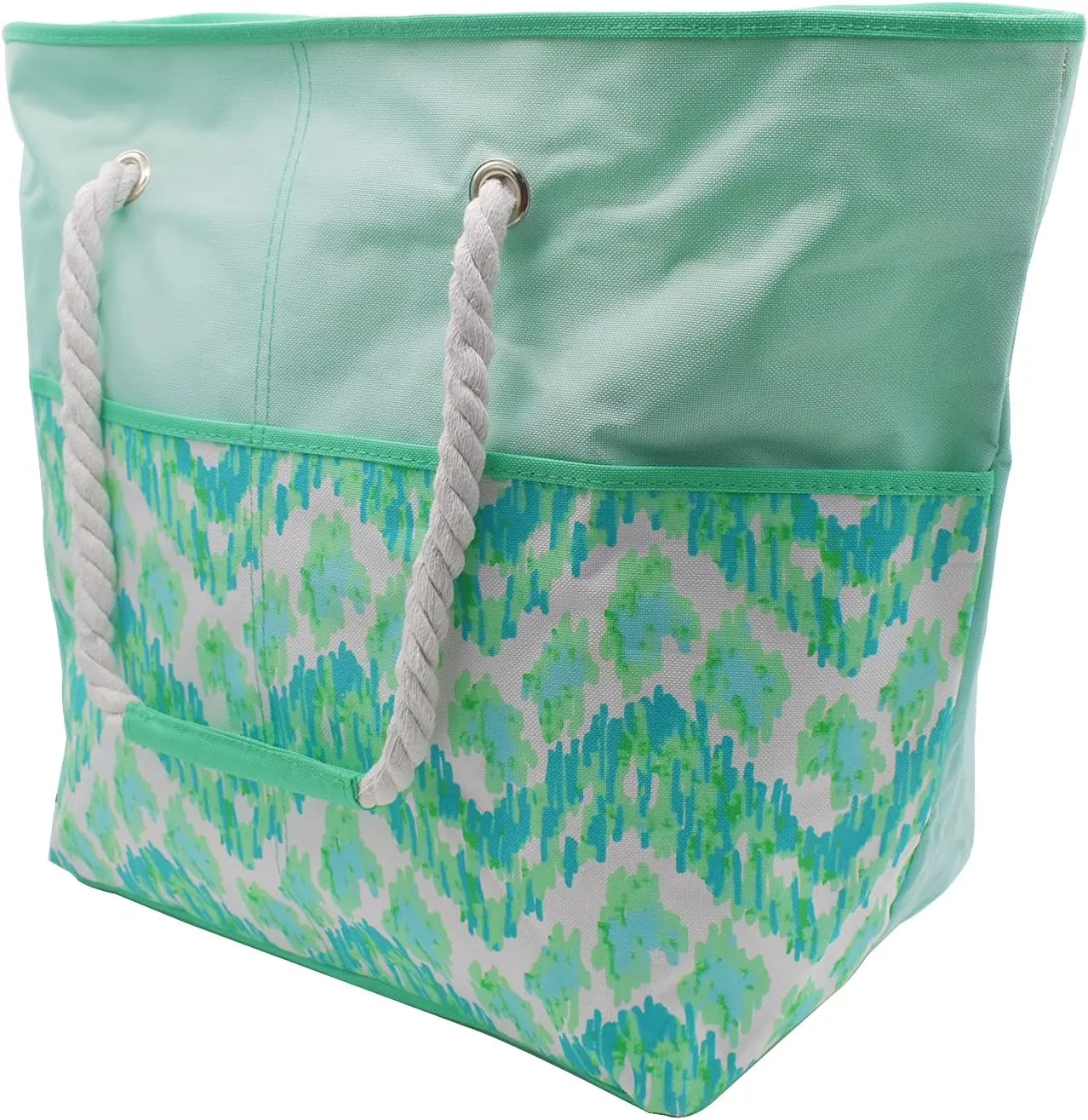 large Beach Bag for Women Straw Beach Bags and Totes with Zipper for Pool Gym Travel Daily Tote Bag
