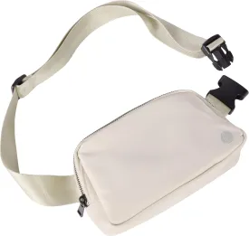 Leotruny Unisex Belt Bag Everywhere Waist Pack Waterproof for Travel Running Hiking (C03-Beige)