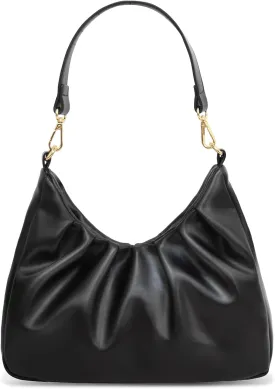 LIVACASA Shoulder Bags for Women, Cute Soft Small Clutch Purses,PU Leather Hobo Crossbody Tote Dumpling Bags with Pockets