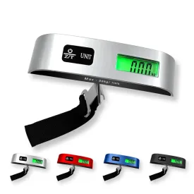 Luggage Scale, 110lb Luggage Weight Scale with 4 Unit Switching Functions&LED Display, Luggage Scale Travel Digital for Weighing Luggage, Backpacks, Packages and Markets