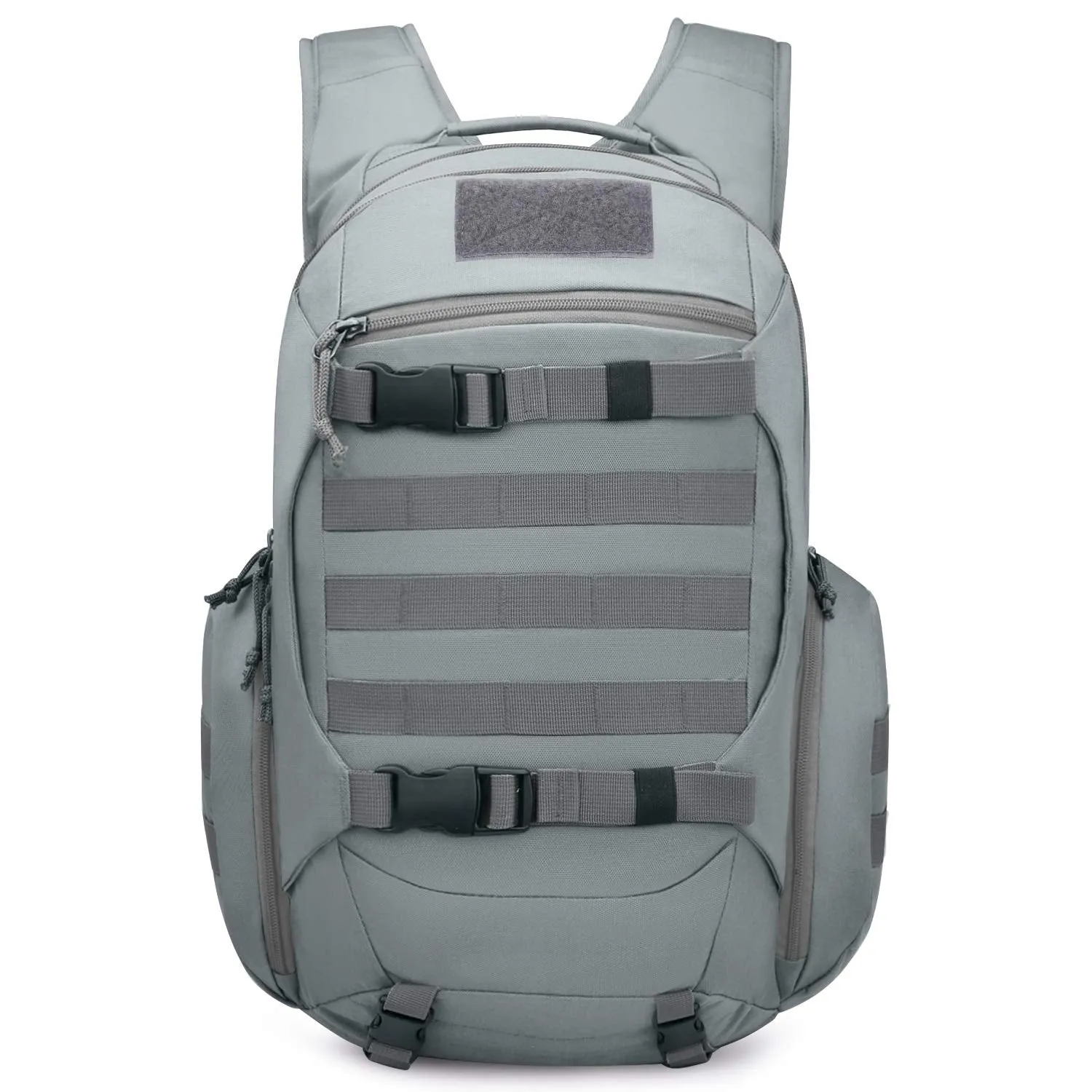 Mardingtop 28L Tactical Backpacks Molle Hiking daypacks for Camping Hiking Military Traveling 28L-Gray