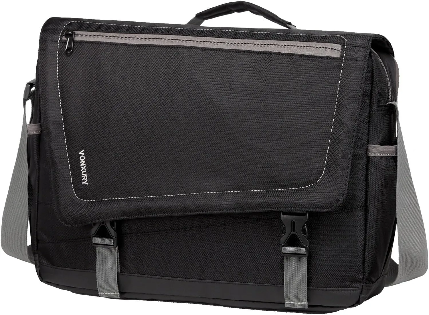 Messenger Bag for Men, Lightweight Water Resistant 15.6 In Laptop Bag Business Office Satchel Shoulder Bag