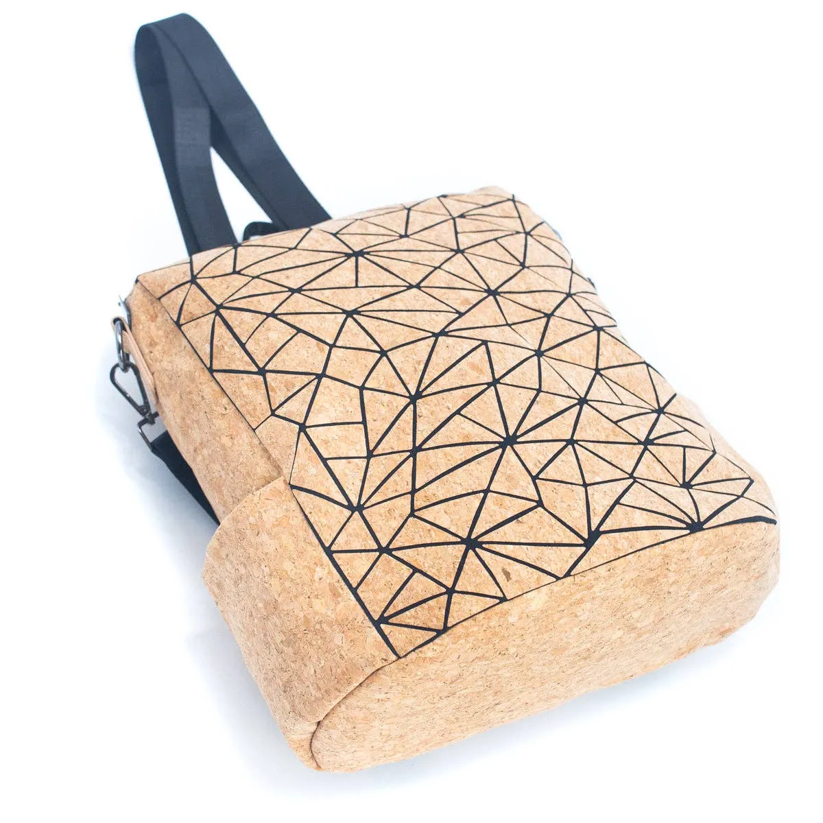 Multi-Uto Cork Utility geometry Backpack-Bag-2228
