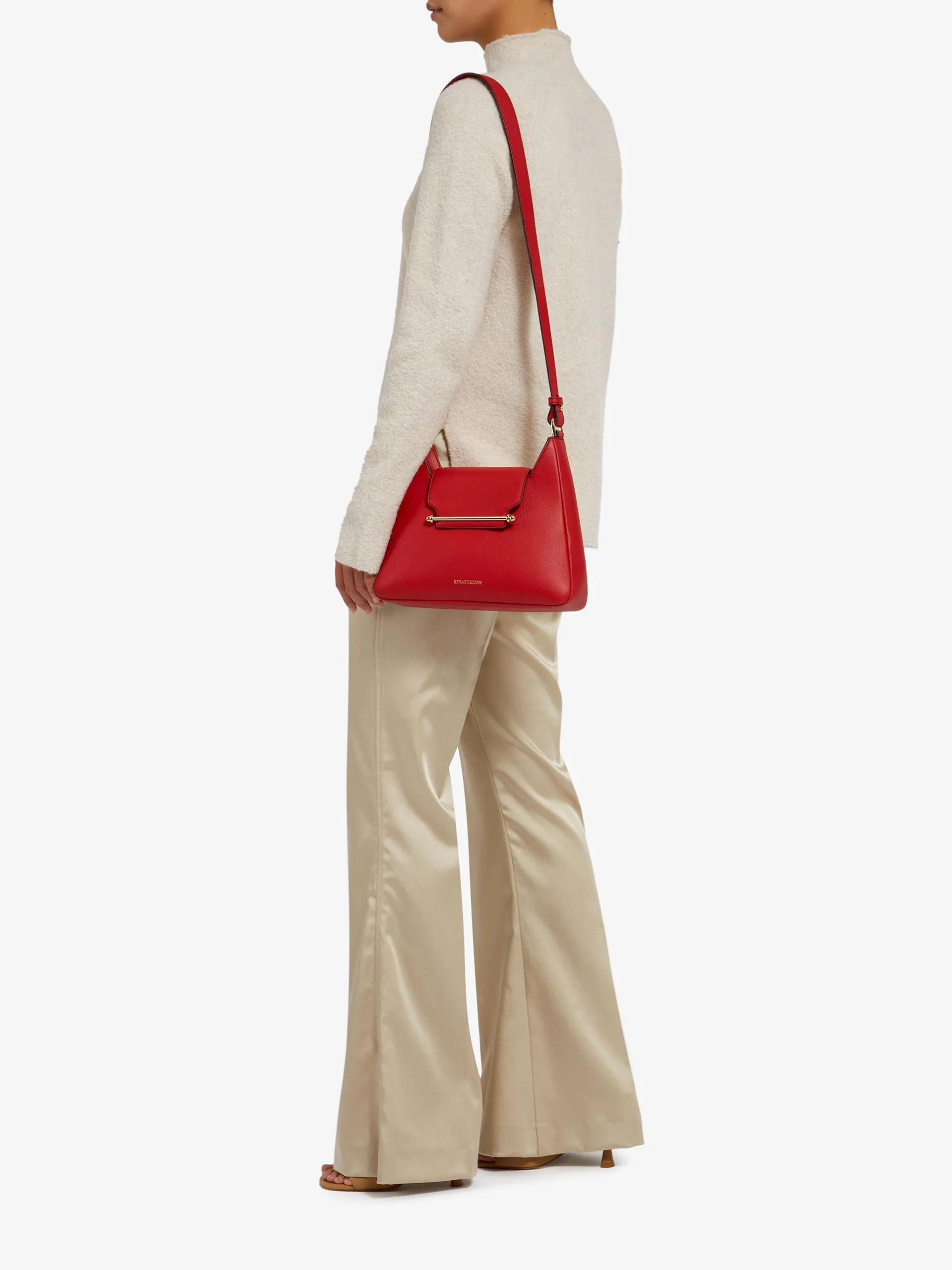 Multrees Hobo handbag in ruby red