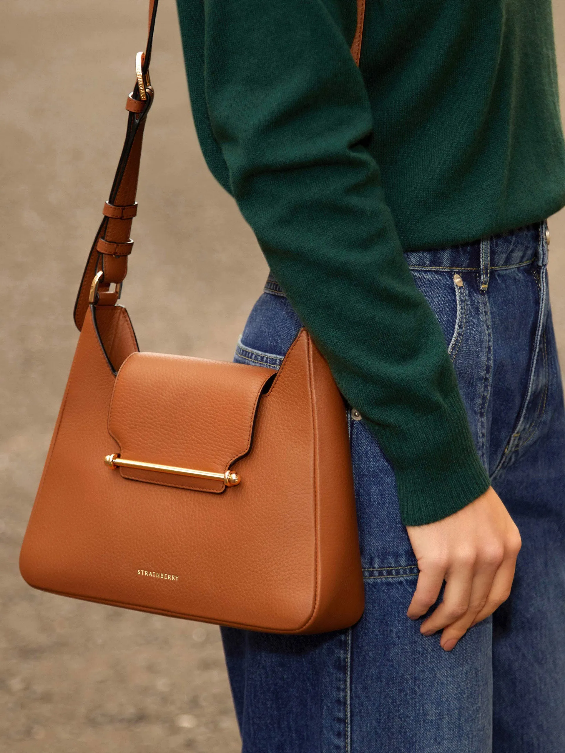 Multrees Hobo handbag in tan