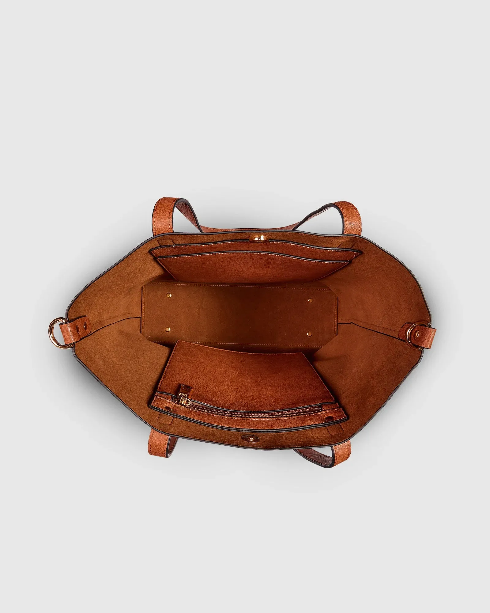 Nevada Ezra Tote Bag in Tan