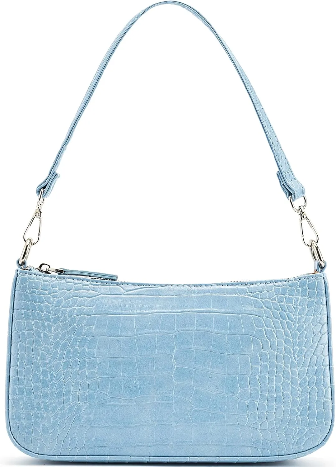 NIUEIMEE ZHOU Small Shoulder bag with 2 Removable Straps Cross Body Clutch Purse Handbag for Women