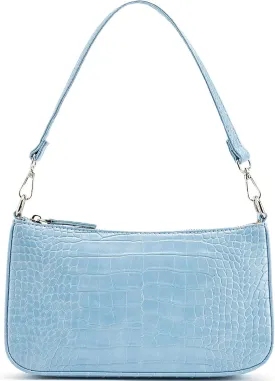 NIUEIMEE ZHOU Small Shoulder bag with 2 Removable Straps Cross Body Clutch Purse Handbag for Women