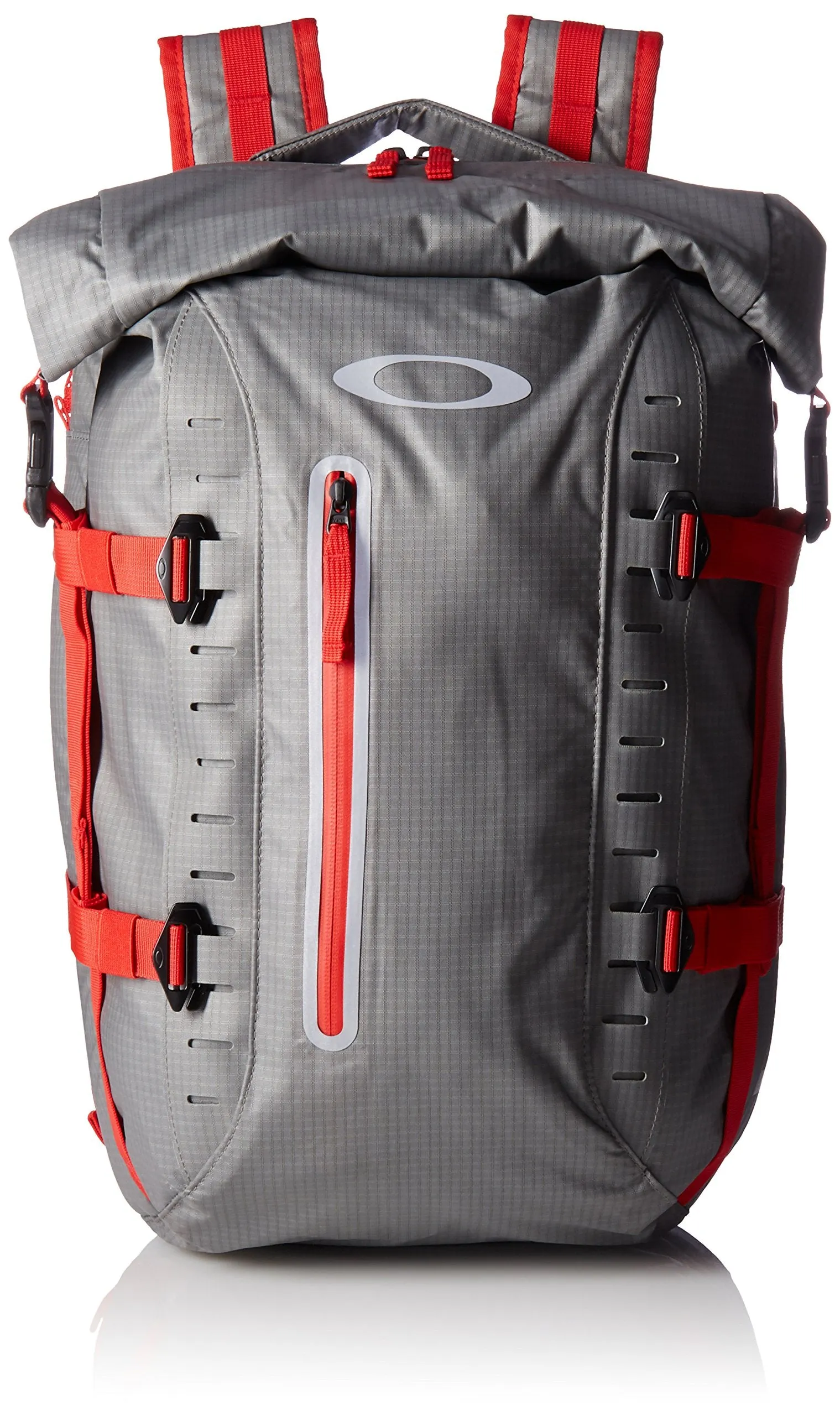 Oakley Mens Motion 26 Backpack, Grigio Scuro, 20" H x 13" W x 3" D