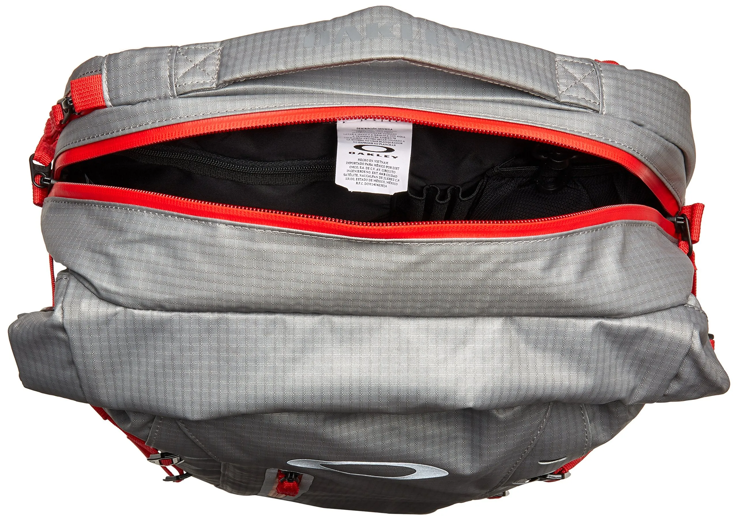 Oakley Mens Motion 26 Backpack, Grigio Scuro, 20" H x 13" W x 3" D