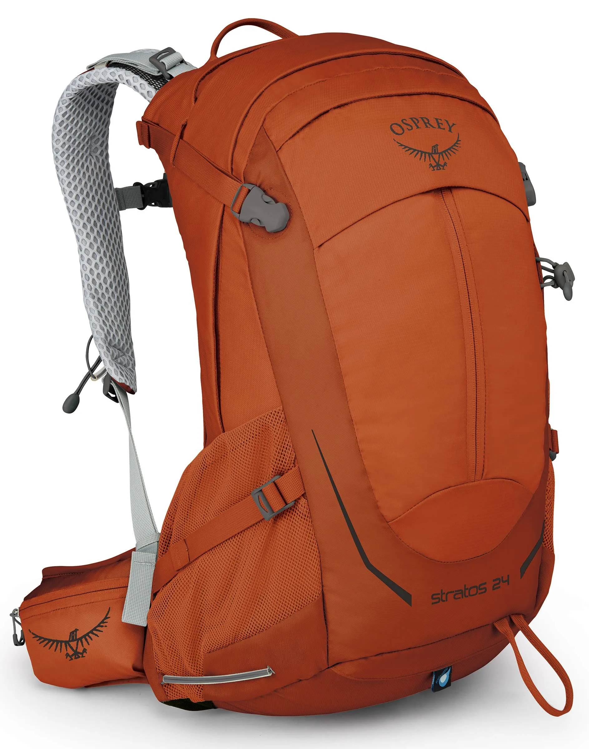 Osprey Packs Stratos 24 Hiking Backpack, Sungrazer Orange, One Size