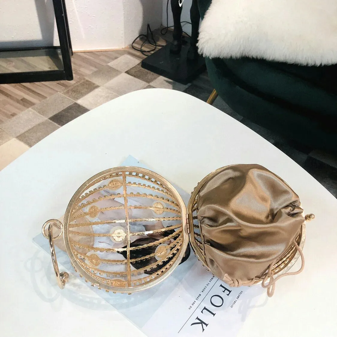Pearl Bling Out Bag