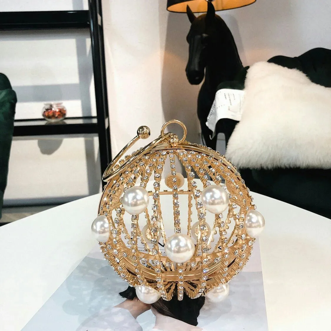 Pearl Bling Out Bag
