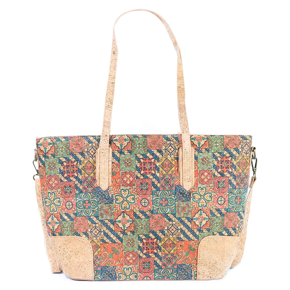 Printed Cork Crossbody and Handbag for Women BAGD-557