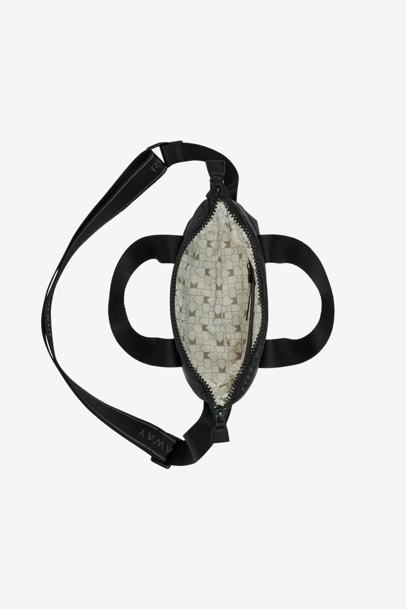 Puffy Runaway Crossbody - Black/Black