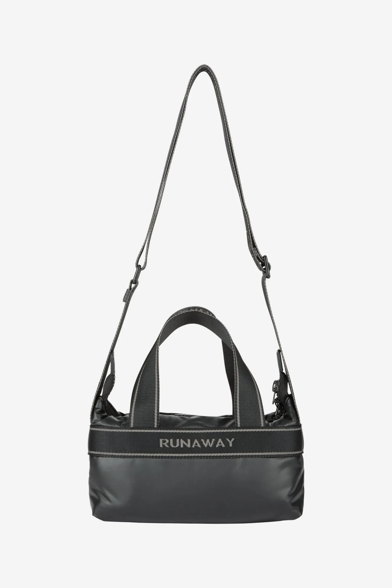 Puffy Runaway Crossbody - Black/Black