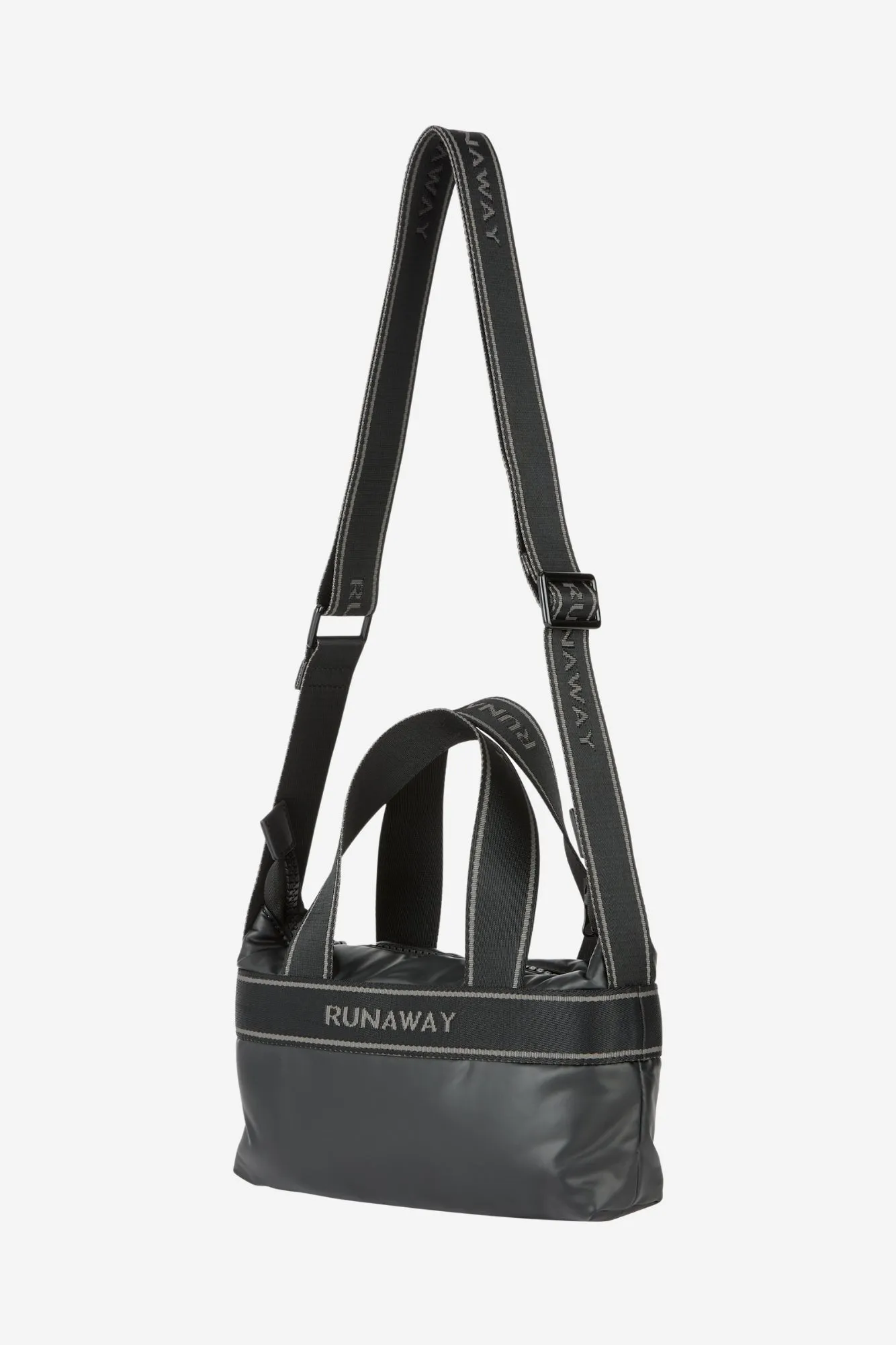 Puffy Runaway Crossbody - Black/Black