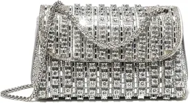 Rhinestones Clutch Purses for Women Chain Shoulder Bags Sparkly Evening Bags for Cocktail Prom Party Wedding