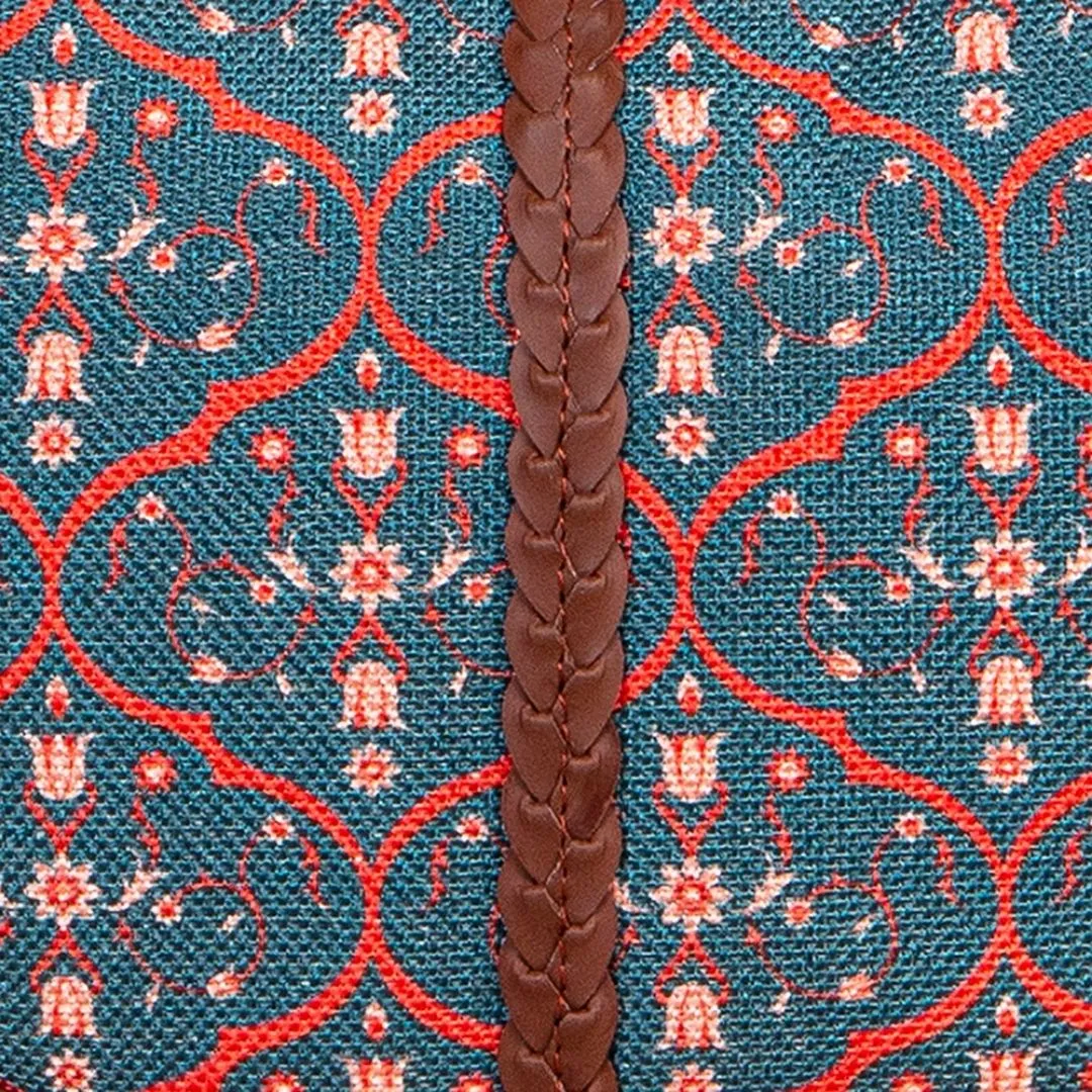 Sheesh Mahal Jaali Motif Hobo Bag
