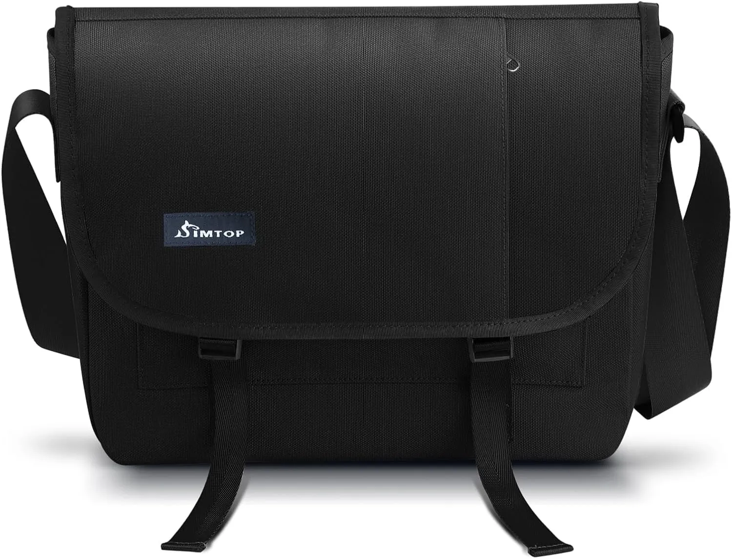 SIMTOP Messenger Bag Crossbody Shoulder Bag for Commuters and Travelers Water Resistant Scratch and Wear Cordura YKK Zipper