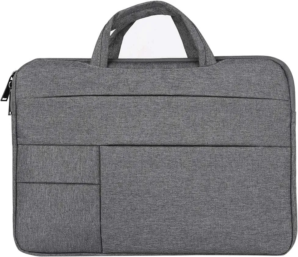 Slim Thin Lightweight 15.6 in Laptop Carrying Case Briefcase Bag for School, College, Professional Executives, Work Meetings