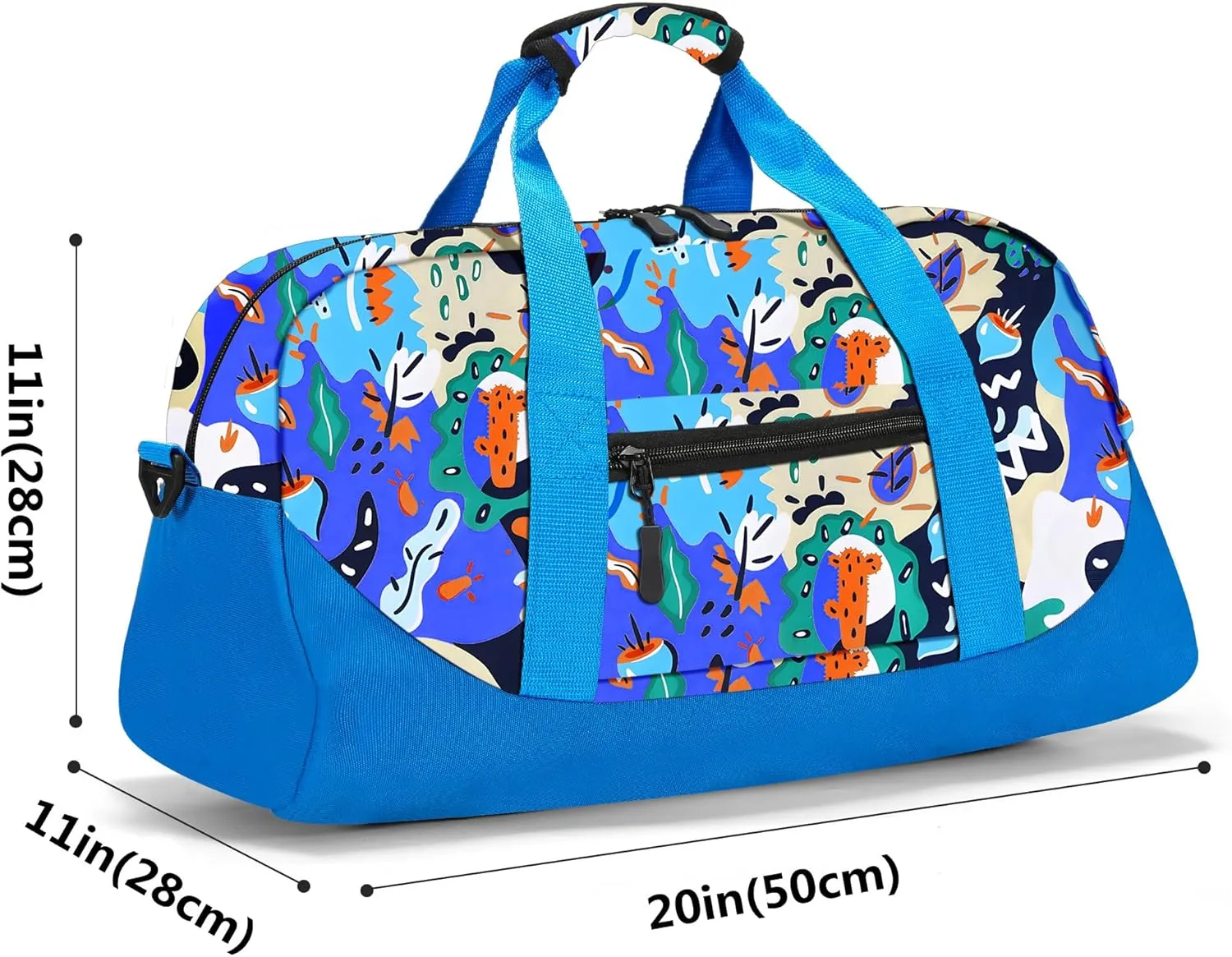 Stumdo Kids Overnighter Duffel Bags for kids, Carry-On Size & Ideal for School Practice or Overnight Travel Weekender Tote for Travel Gym Sport bag for Boys & Girls (11lchong)