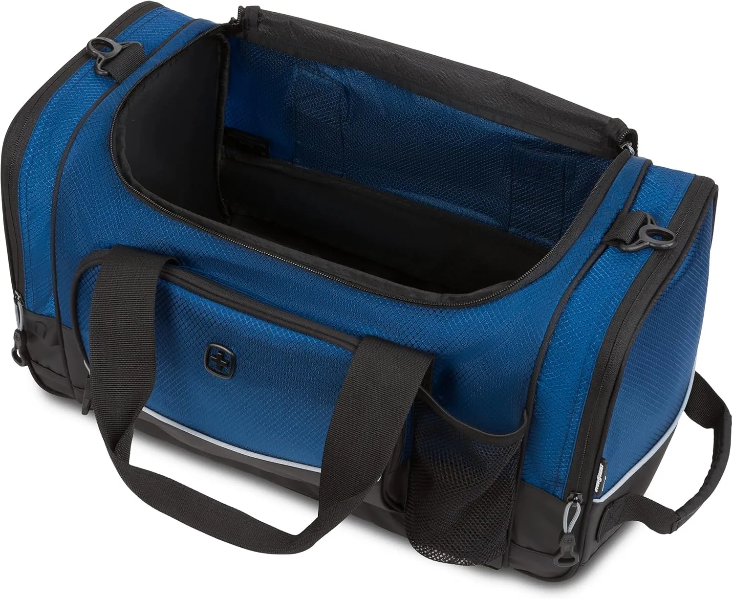 SwissGear Apex Duffle Bag for Travel and Gym with Bungee-Cord System