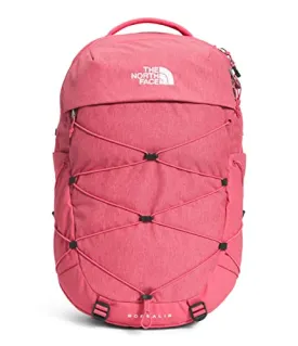 THE NORTH FACE Women's Borealis Backpack, Cosmo Pink Dark Heather/TNF White, One Size