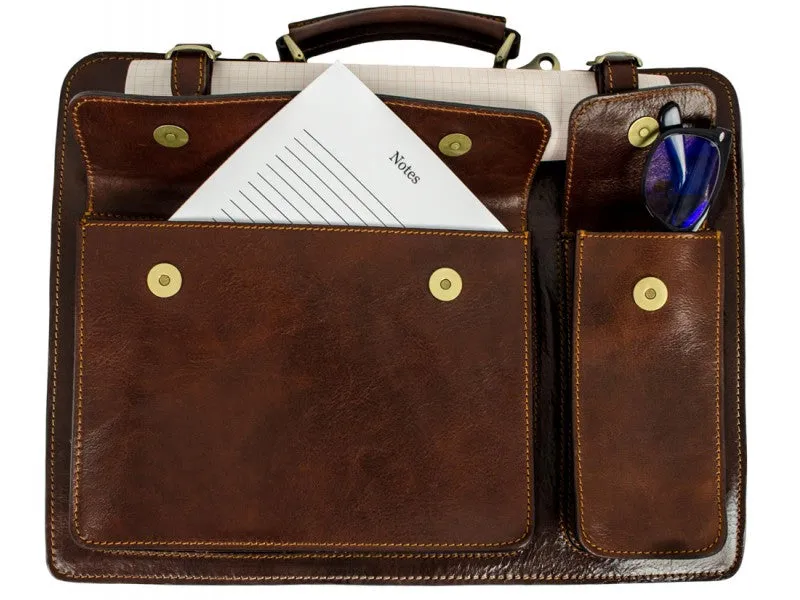 The Prophet - Leather Satchel Work Bag