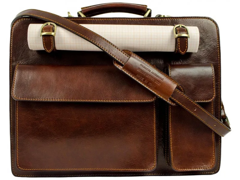 The Prophet - Leather Satchel Work Bag