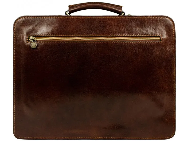 The Prophet - Leather Satchel Work Bag