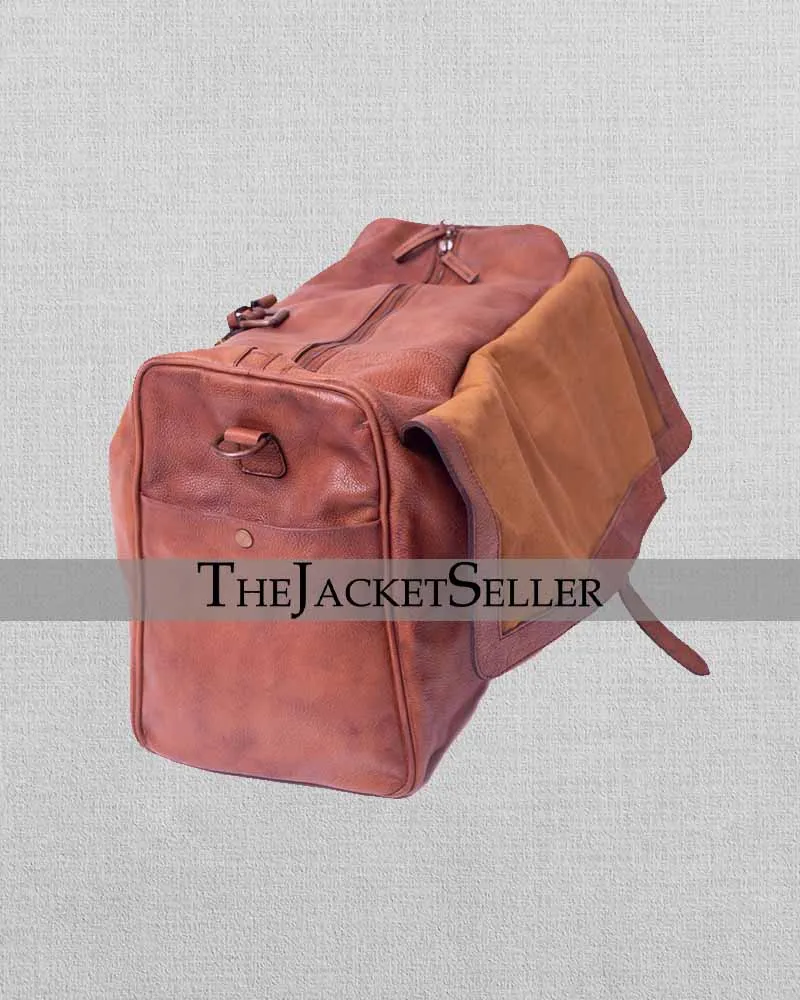 Travel Essentials Leather Travel Bag