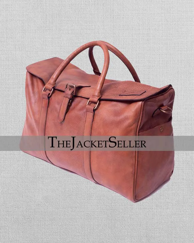 Travel Essentials Leather Travel Bag
